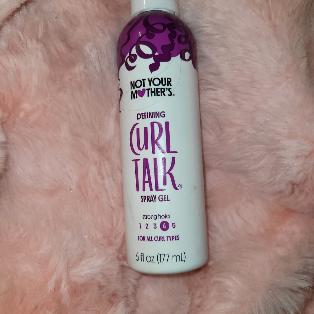 Not Your Mother's Curl Talk Spray Gel - Purple and White